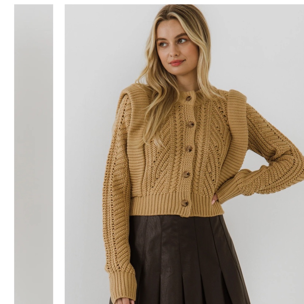 English Factory EUC Knit Cardigan XS